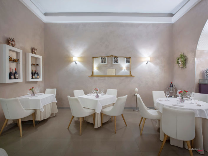 Trapani foto interni ristorante fotografo architettura d'interni in Sicilia Nino Lombardo